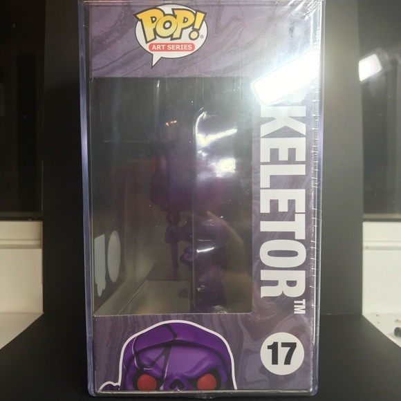 *MINT* SEALED FUNKO SHOP LIMITED EDITION ART SERIES Skeletor #17 - Picture 5 of 6